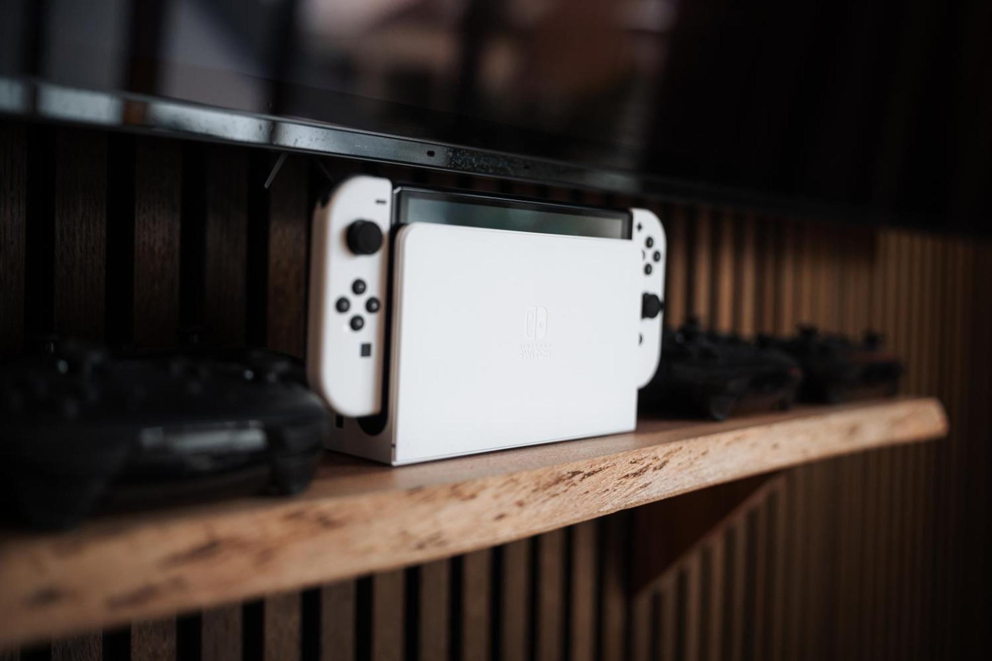 Hostel Мангейм Экстерьер фото A Nintendo Switch docked