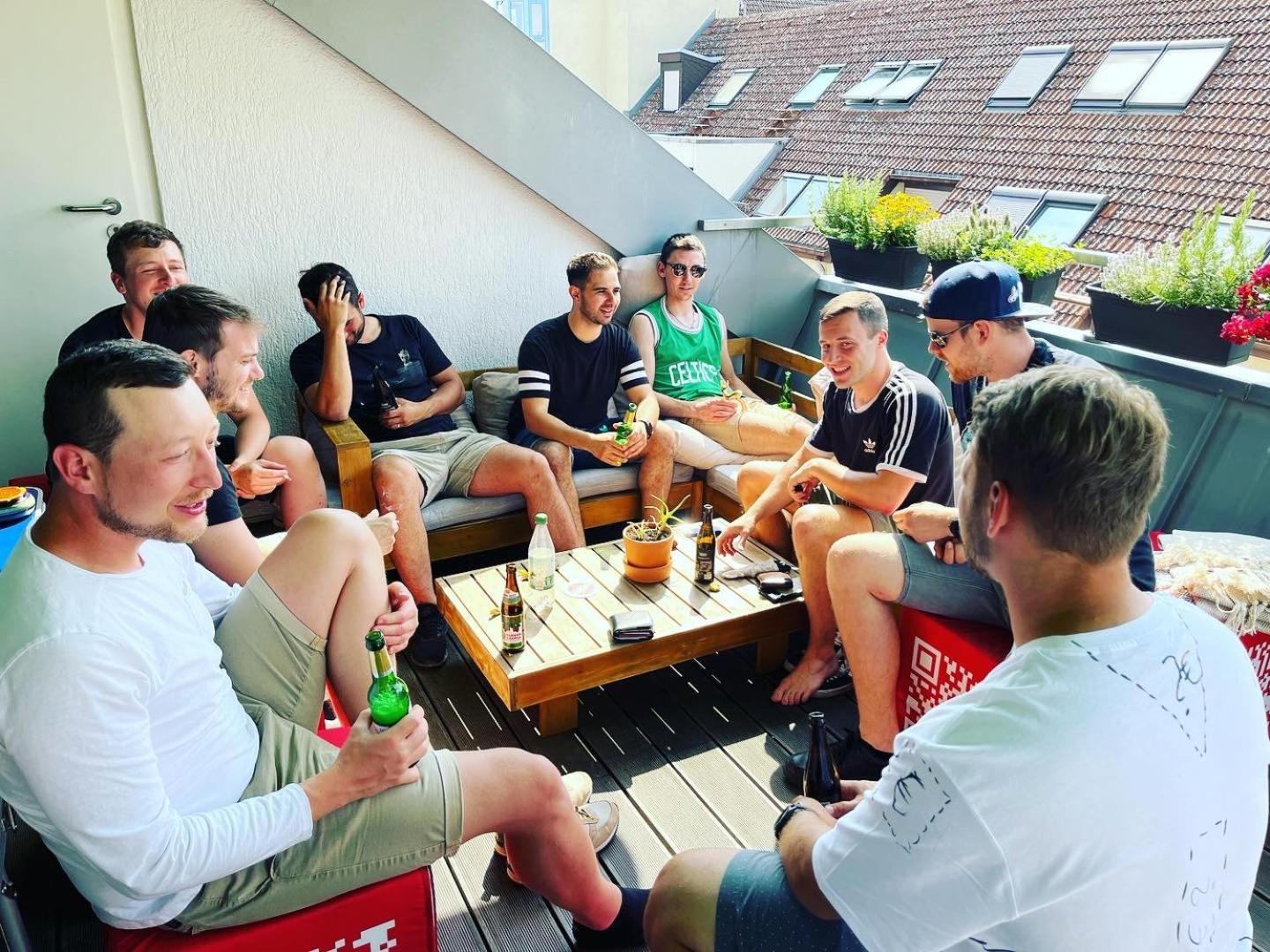 Hostel Мангейм Экстерьер фото The team of the German national team at the 2018 Tour de France